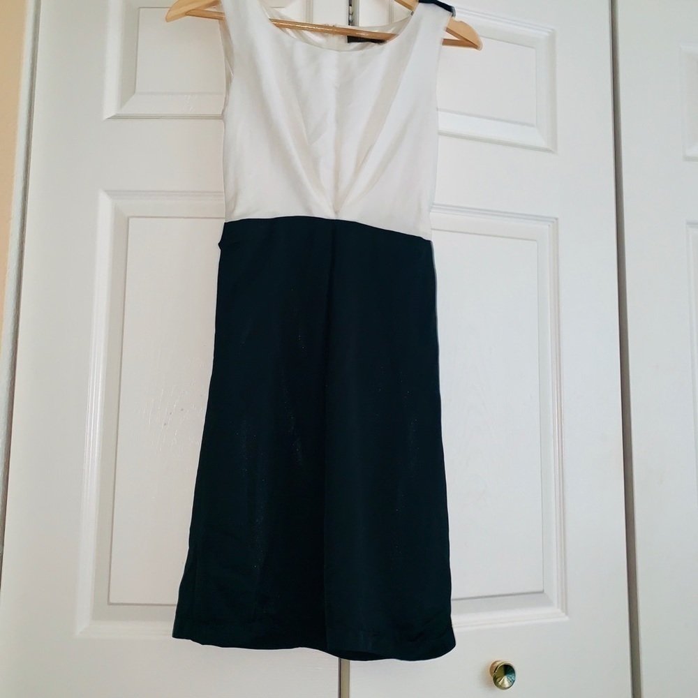 business dress. Black and white